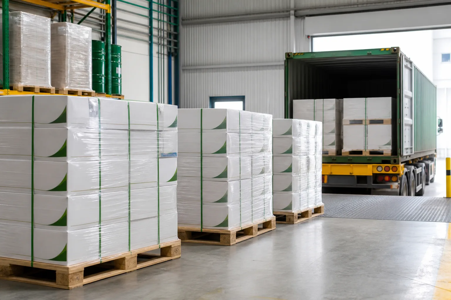 Export warehouse and shipping